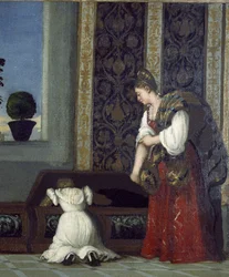 Venus von Urbino, vor 1538 (Detail)